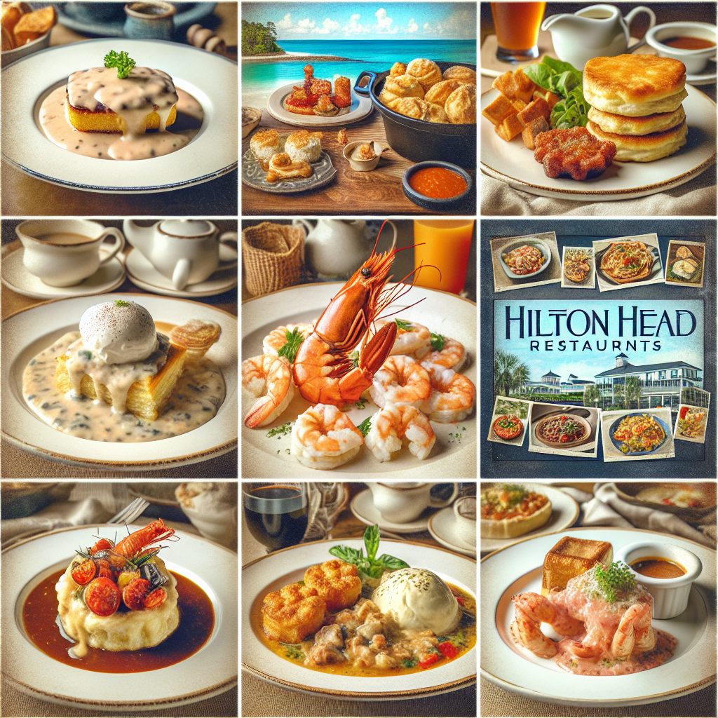 Taste Hilton Head's culinary diversity with dishes that define the flavor of the island, from classic comfort food to inventive seafood creations.