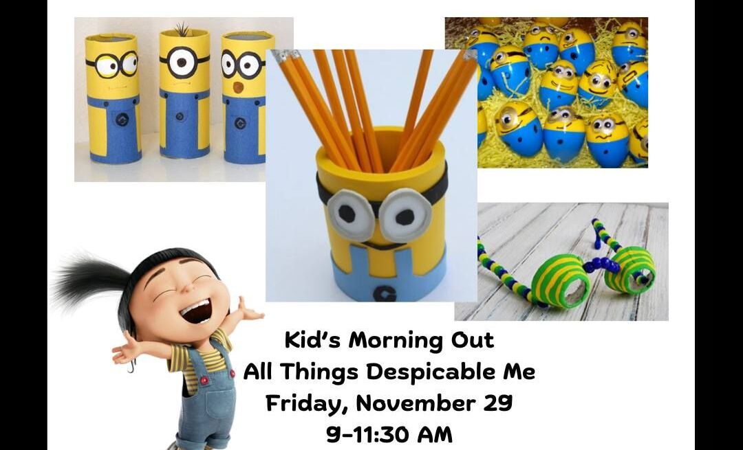 Shop Stress-Free: Kids Enjoy Despicable Me Crafts This Black Friday