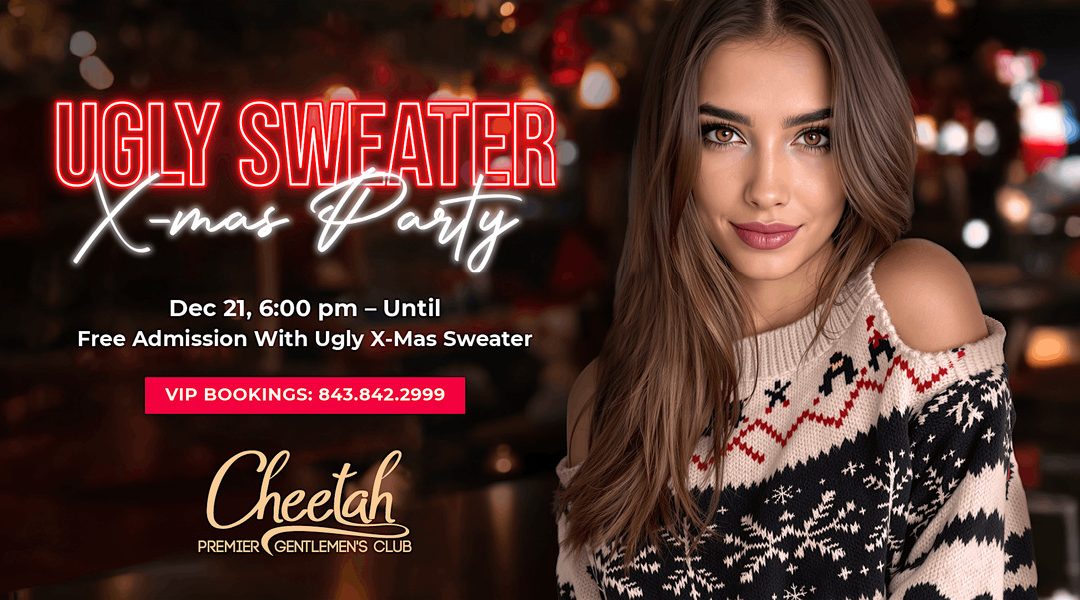 Ugly Christmas Sweater Party: A Night of Fun at Cheetah Hilton Head