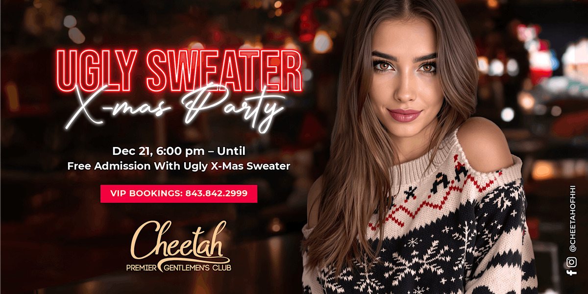 Ugly Christmas Sweater Party: A Night of Fun at Cheetah Hilton Head